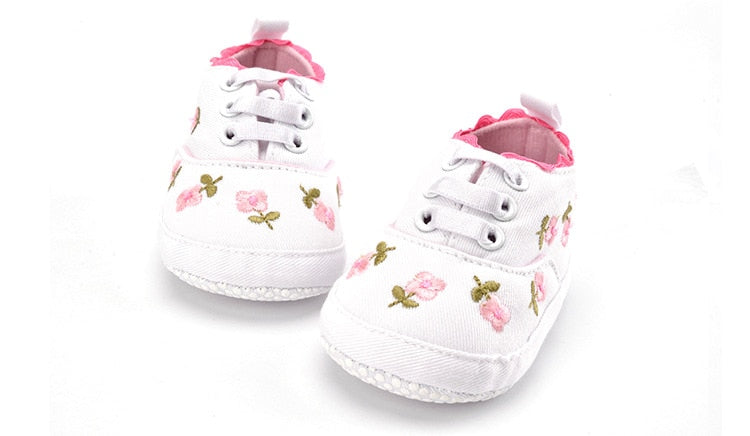 Baby Embroidery Sneakers