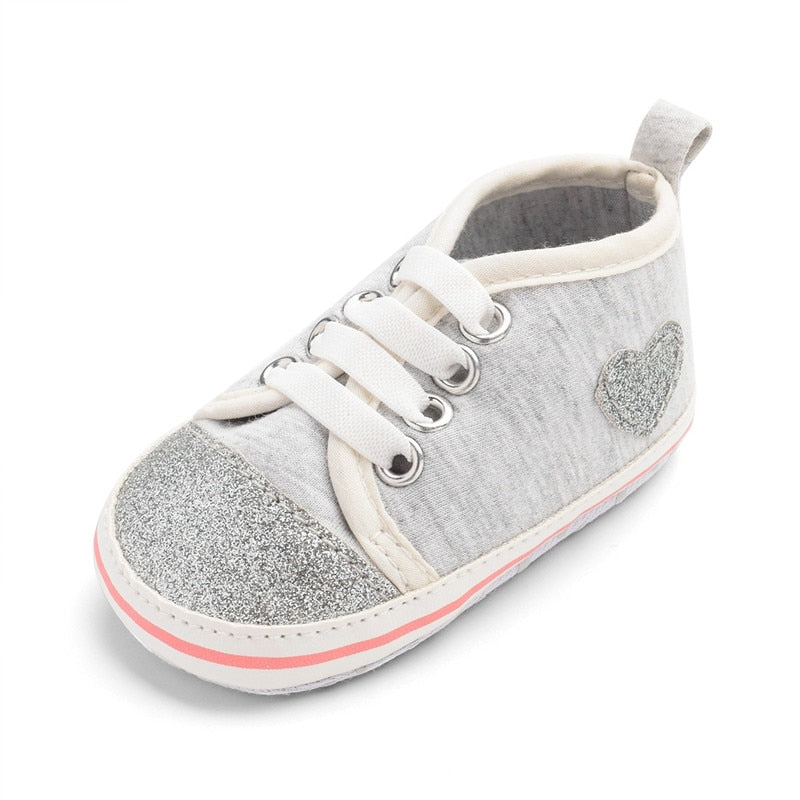 Sneakers Cuori Scintillanti