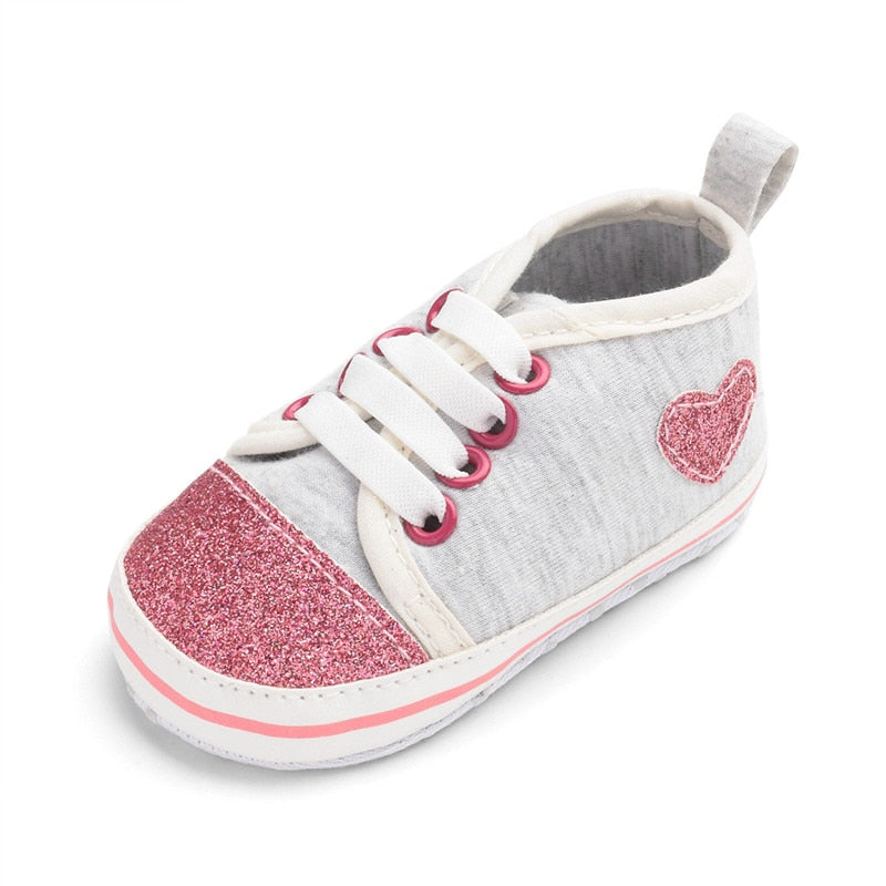 Sneakers Cuori Scintillanti