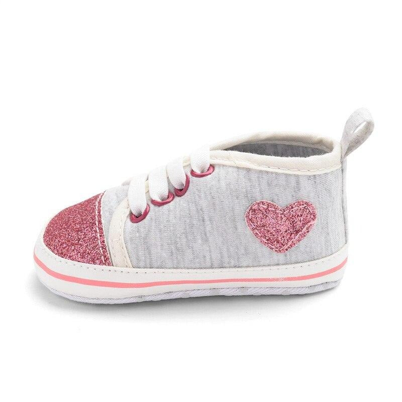 Sneakers Cuori Scintillanti