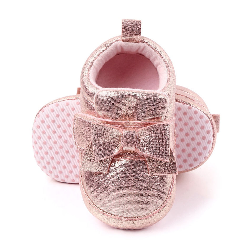 Sneakers metallizzate da bambino