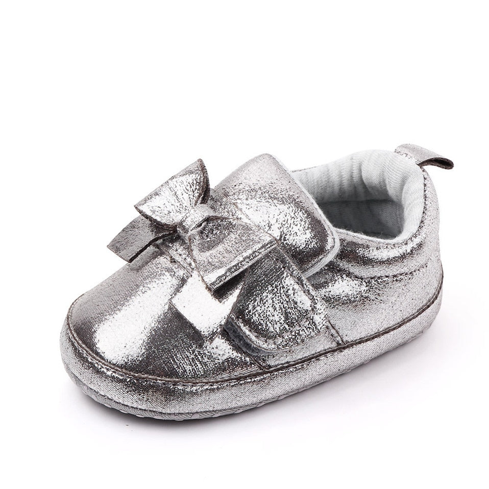 Sneakers metallizzate da bambino