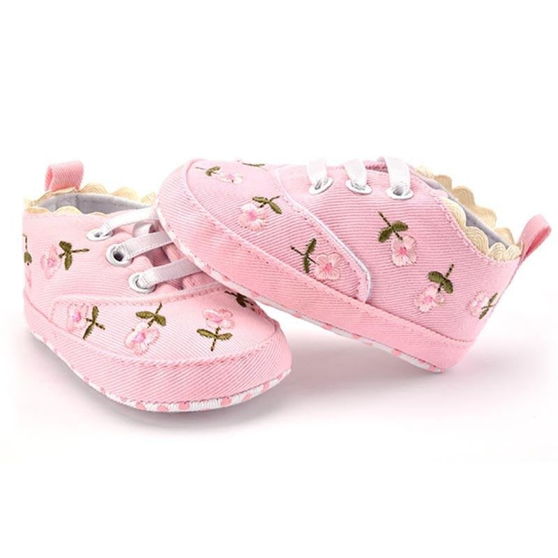 Baby Embroidery Sneakers