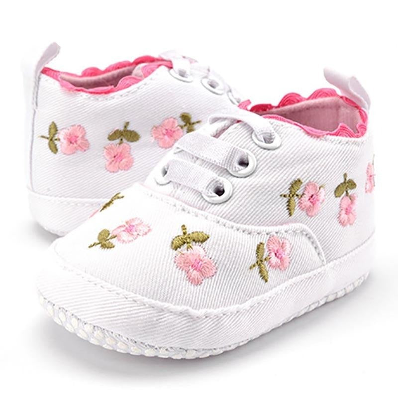 Baby Embroidery Sneakers