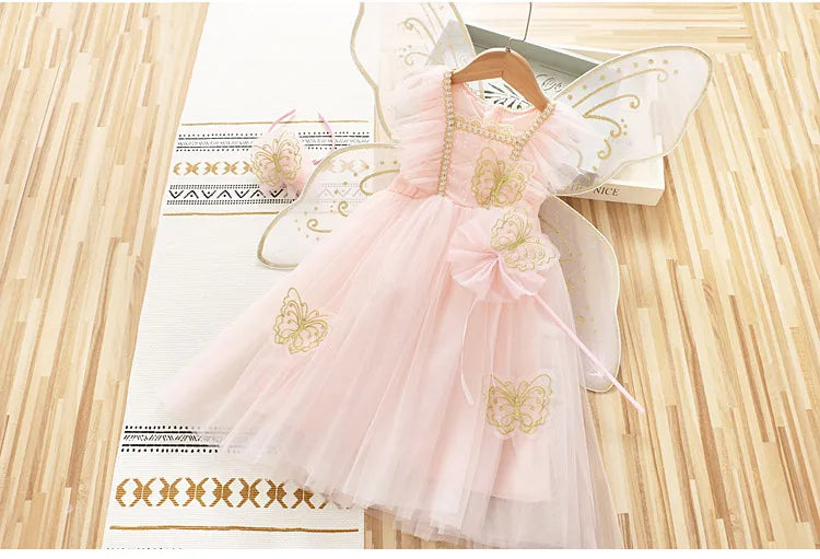 Blue and Pink Children's Dress