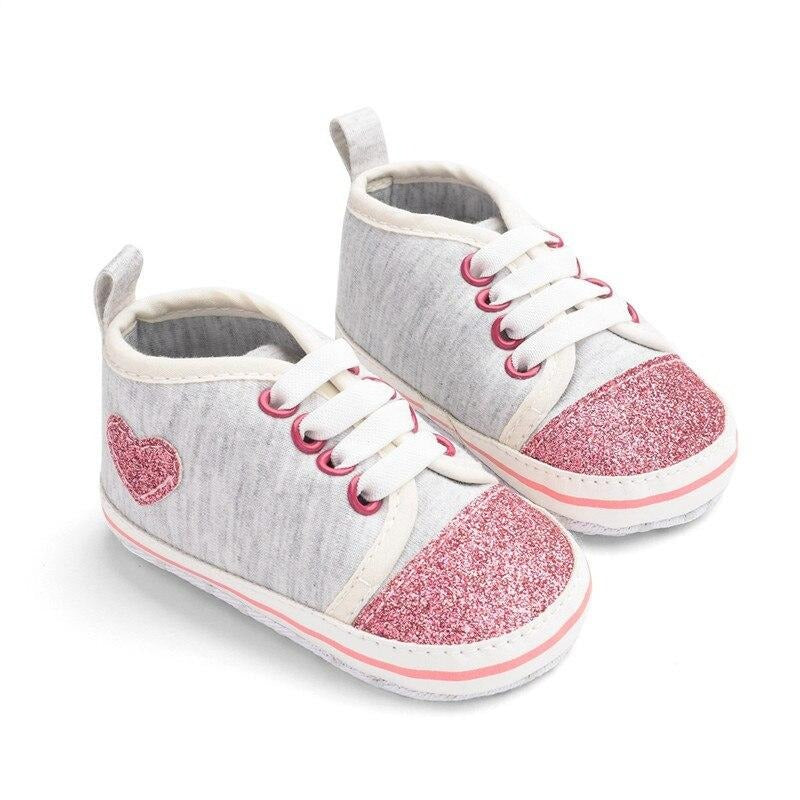 Sneakers Cuori Scintillanti