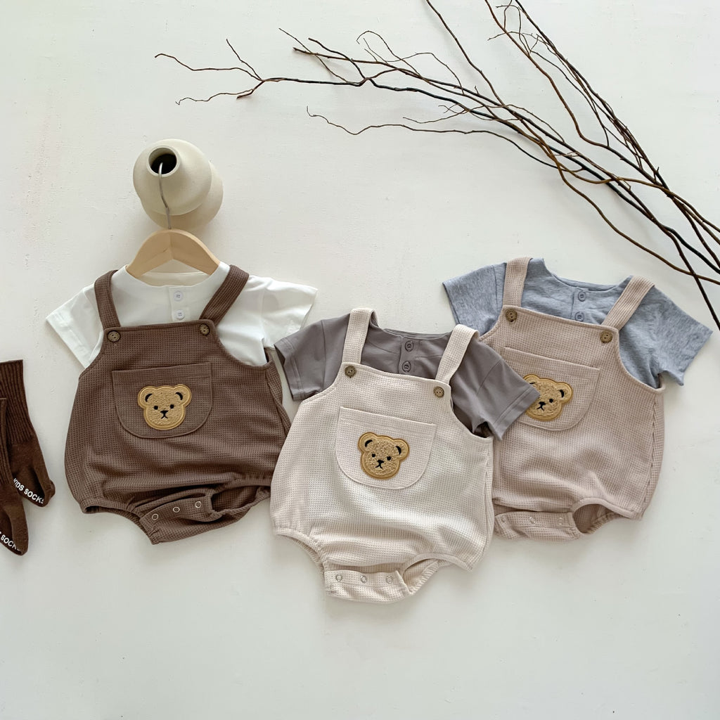 2PCS Baby Clothing Set Bodysuit Brief Tee Boys Suit Sets
