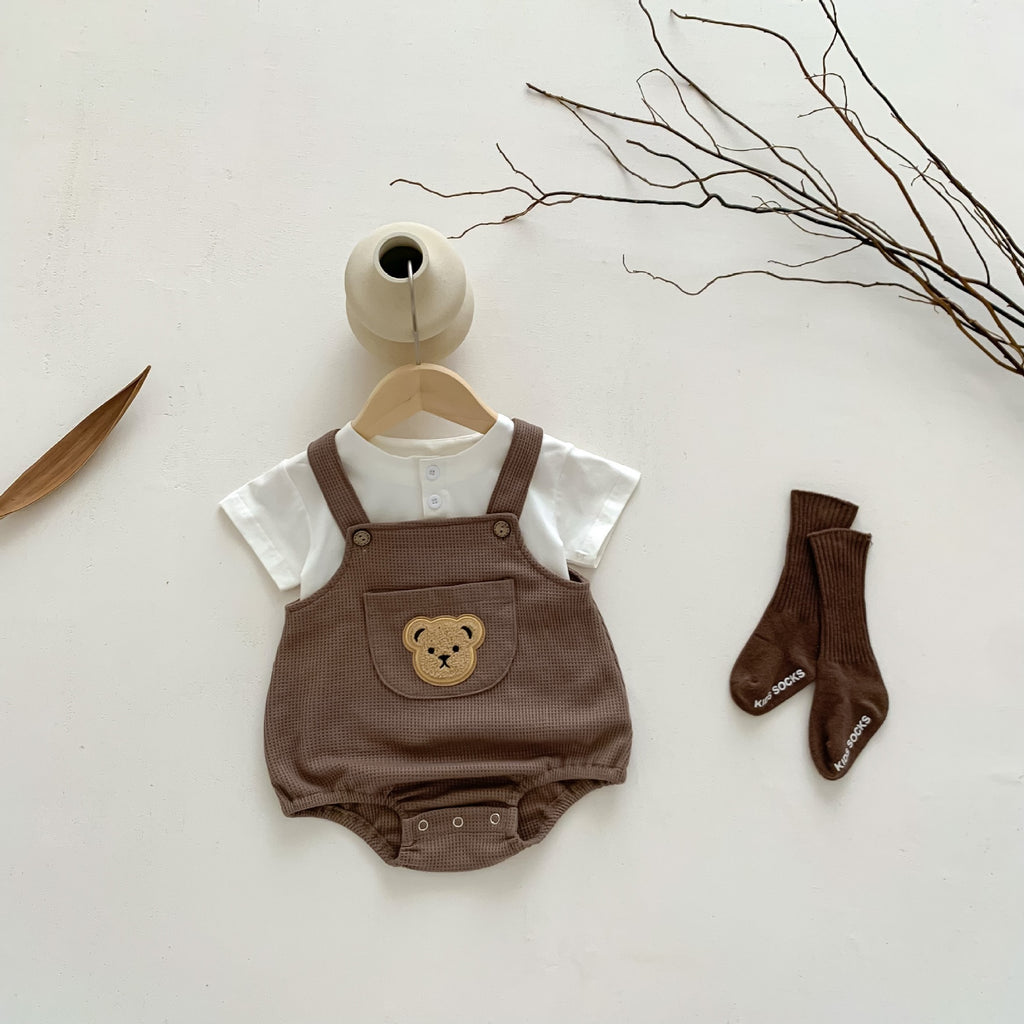2PCS Baby Clothing Set Bodysuit Brief Tee Boys Suit Sets