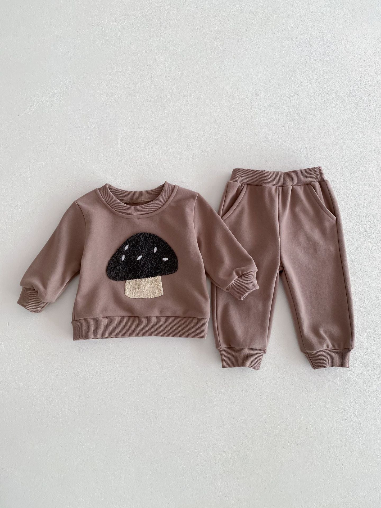 Infant Long Sleeve Tops+Pants Baby Girls Boys Clothing Set
