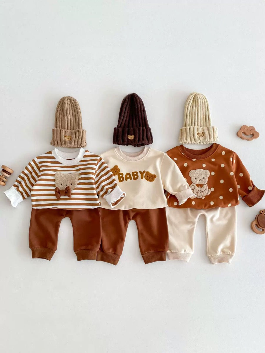 Dot Baby Boy Outfit Cartoon Kids Clothes Set