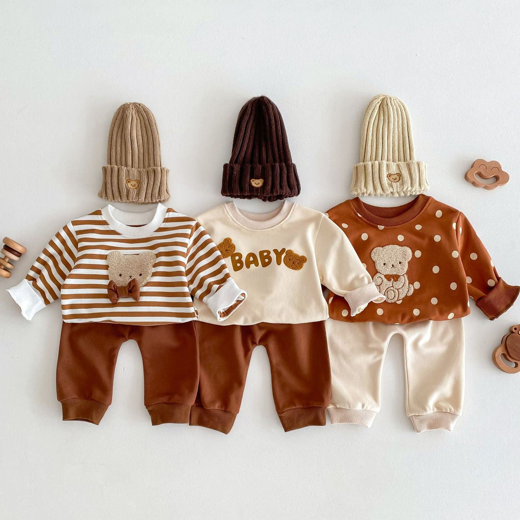 Dot Baby Boy Outfit Cartoon Kids Clothes Set
