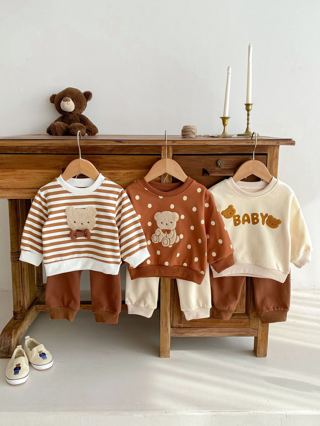 Dot Baby Boy Outfit Cartoon Kids Clothes Set
