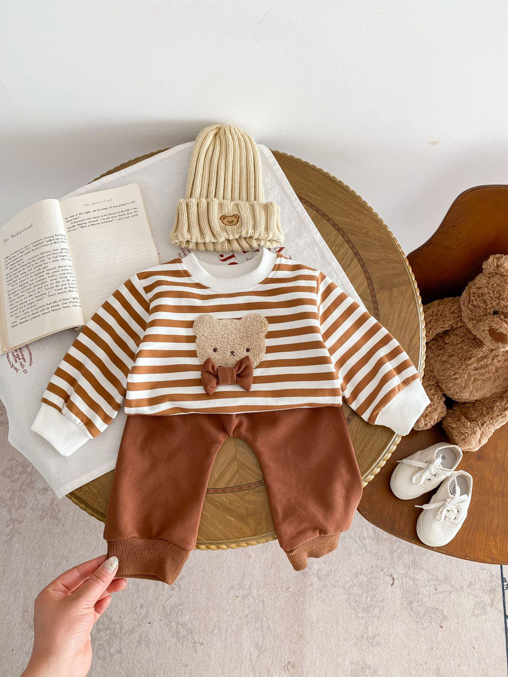 Dot Baby Boy Outfit Cartoon Kids Clothes Set