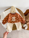 Dot Baby Boy Outfit Cartoon Kids Clothes Set