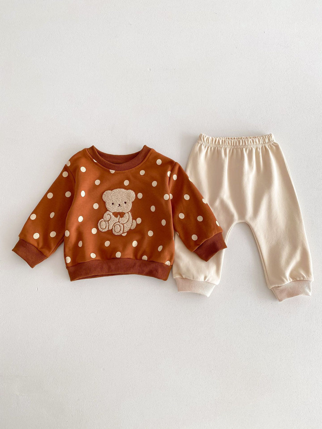 Dot Baby Boy Outfit Cartoon Kids Clothes Set