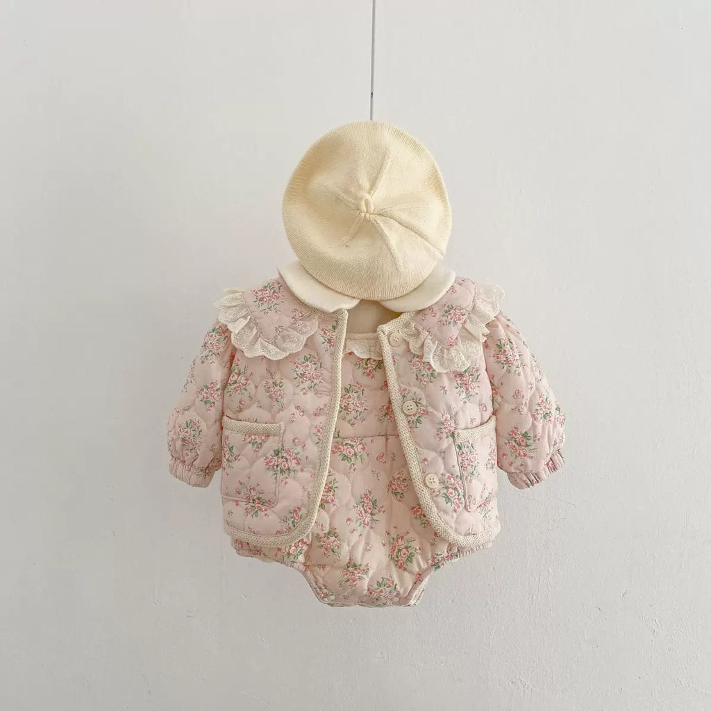 Pink Floral Children's Set 2 pieces
