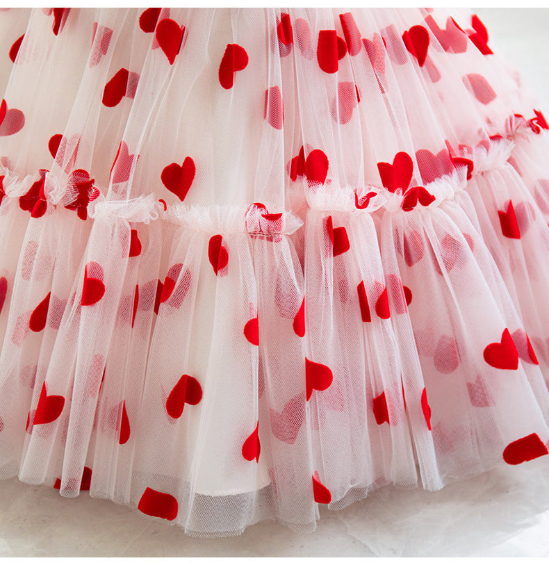 Little Hearts Children's Party Dress