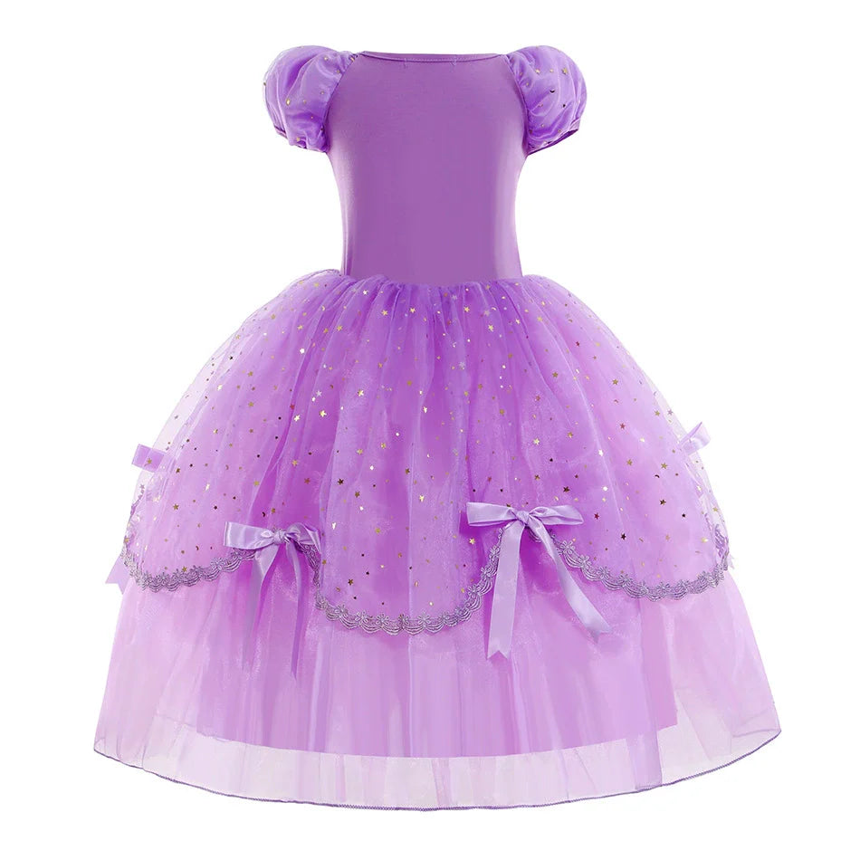 Sparkly Purple Party Dress