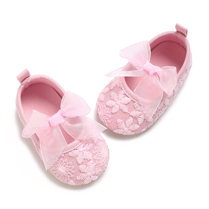 Children's Lace-Up Shoe with Bow