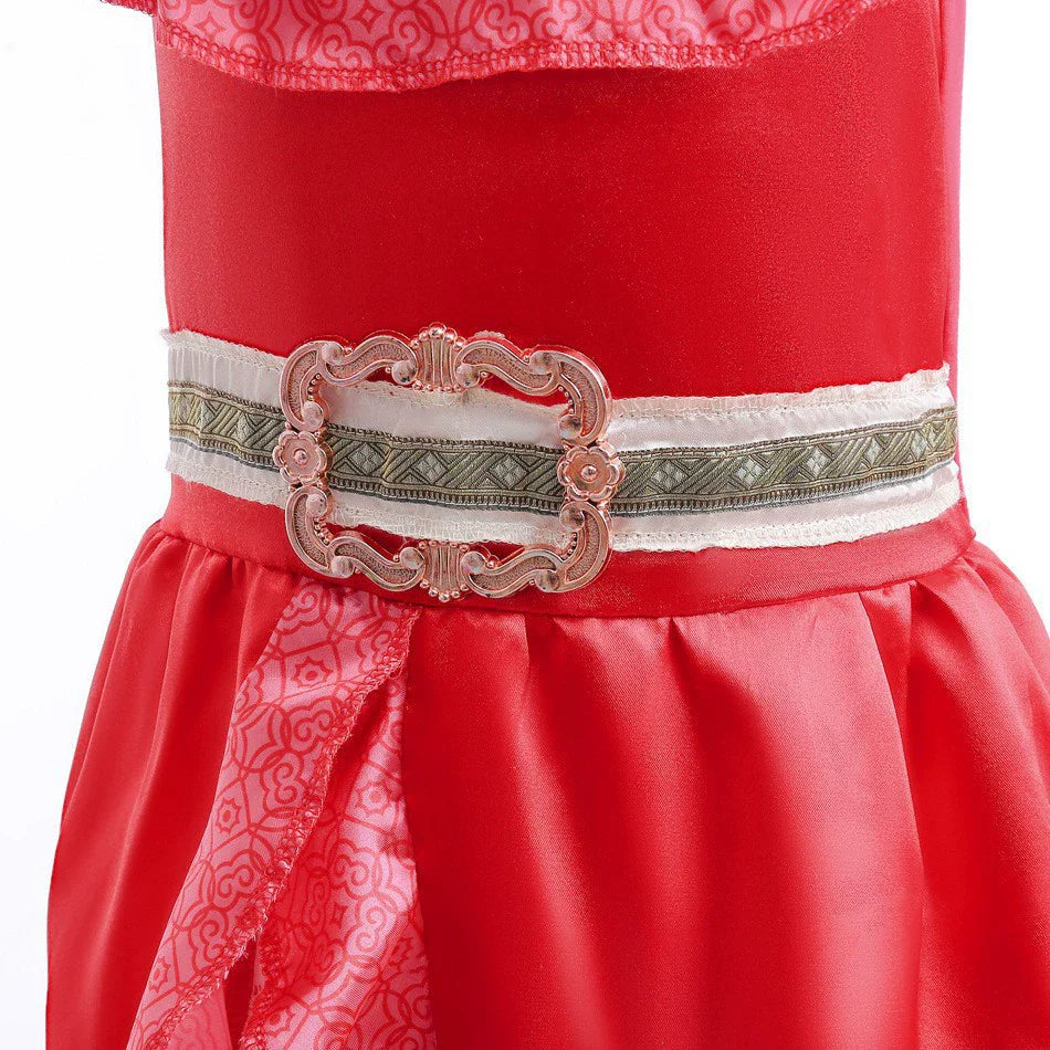 Red Party Dress + Accessories
