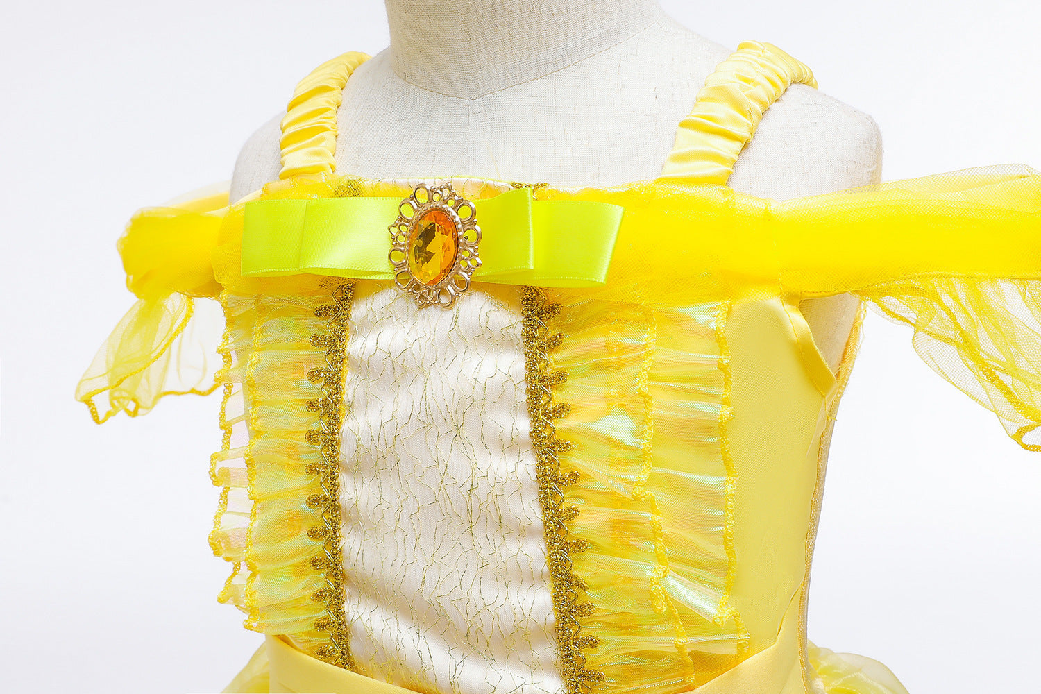Enchanted Yellow Party Dress
