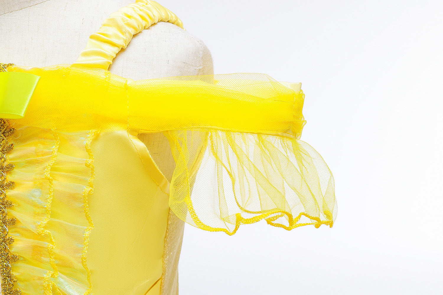 Enchanted Yellow Party Dress