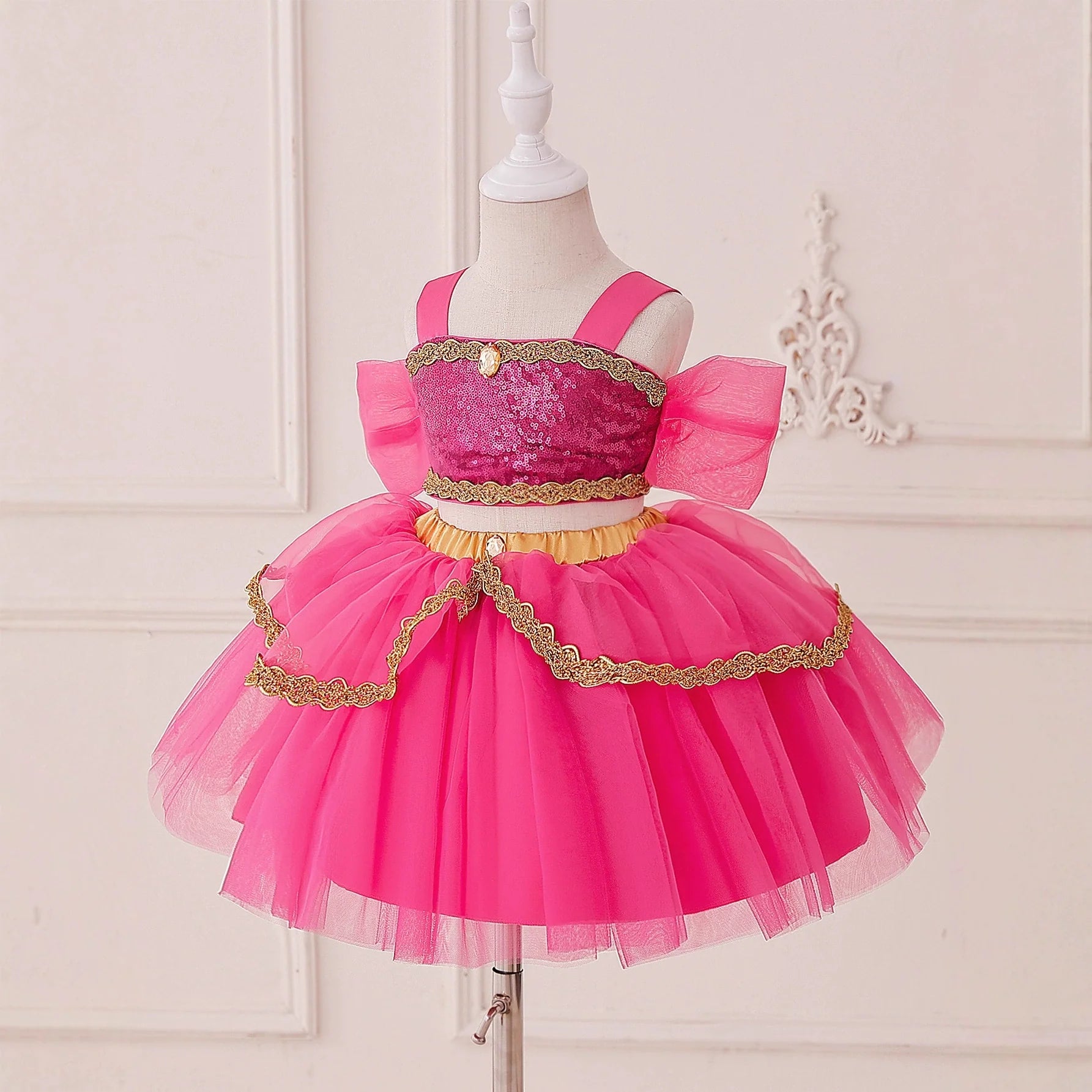 Children's Party Costume Set with Glitter