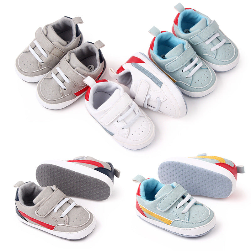 Sneakers comode per bambini con chiusura a strappo