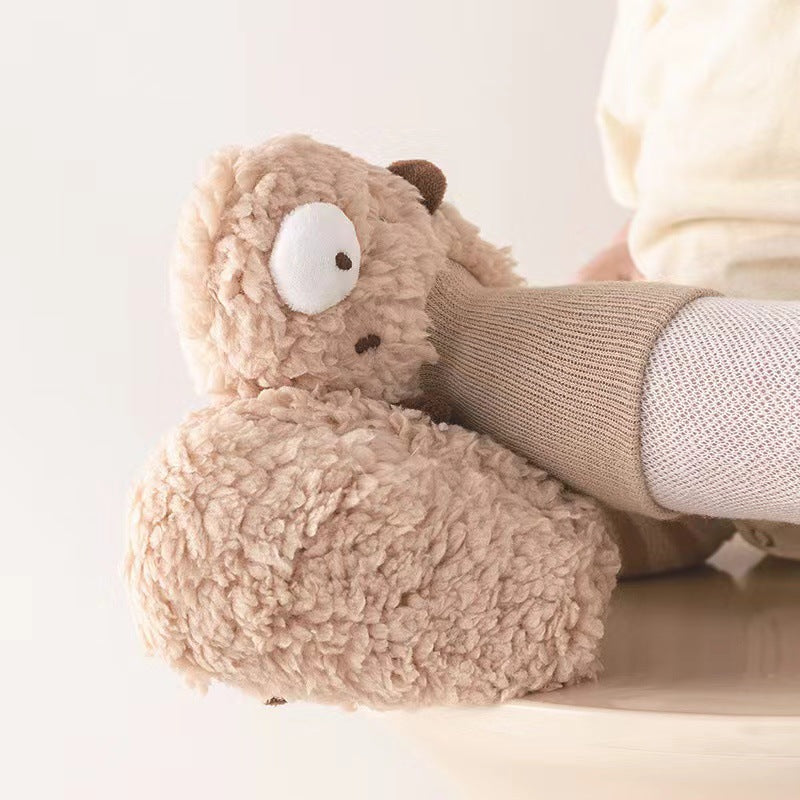 Children's Sock Winter Teddy Bear