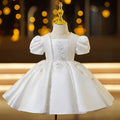 Luxury White Pearl Children's Dress