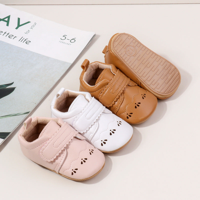 Scarpine con velcro per le piccole principesse