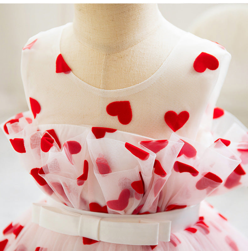 Little Hearts Children's Party Dress