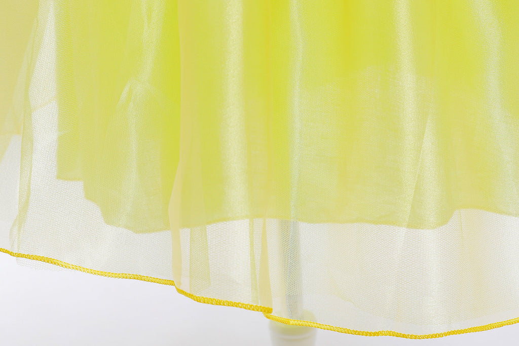 Enchanted Yellow Party Dress