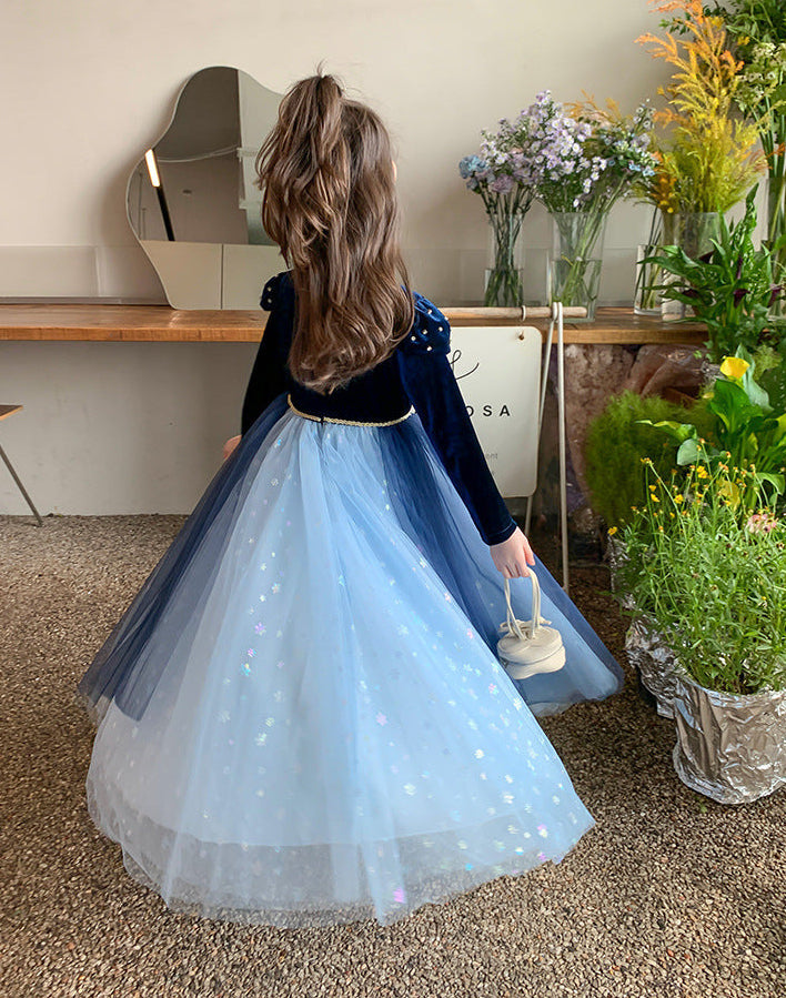 Bright Blue Party Dress