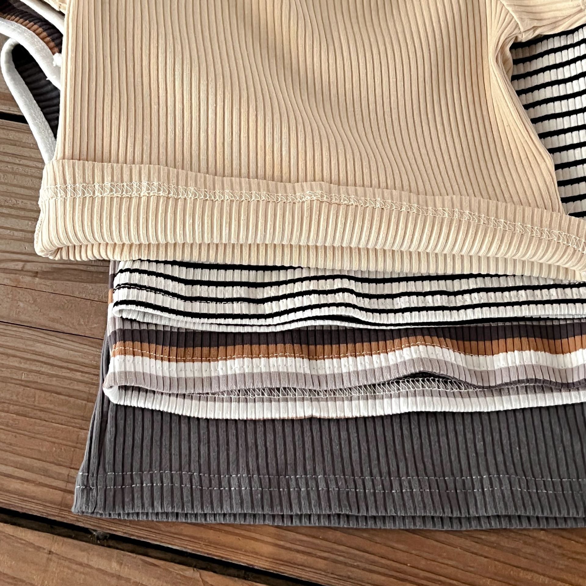 Children's Summer Striped Outfit