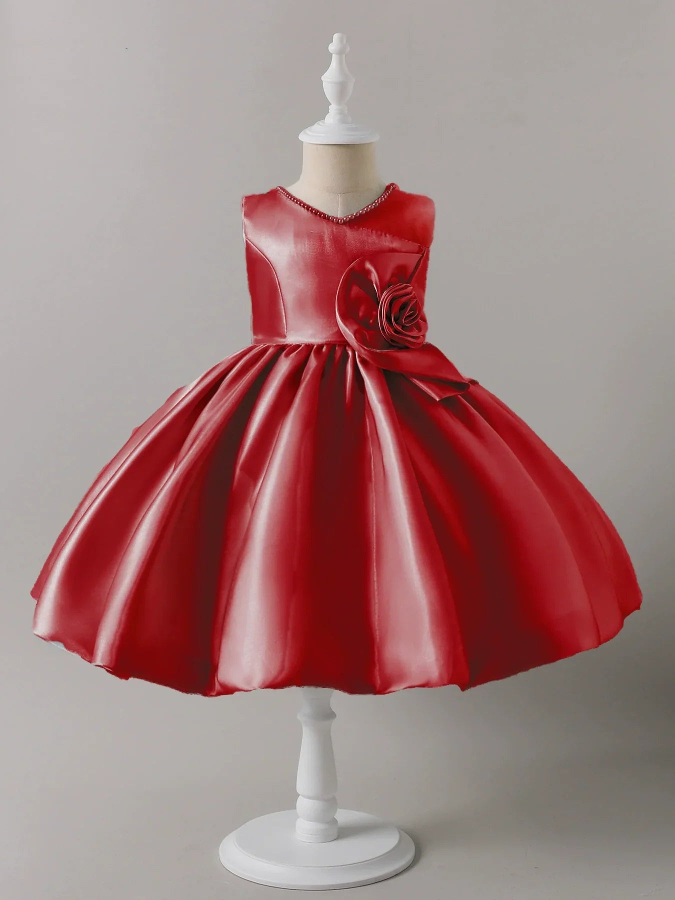 Pearl Flower Party Dress