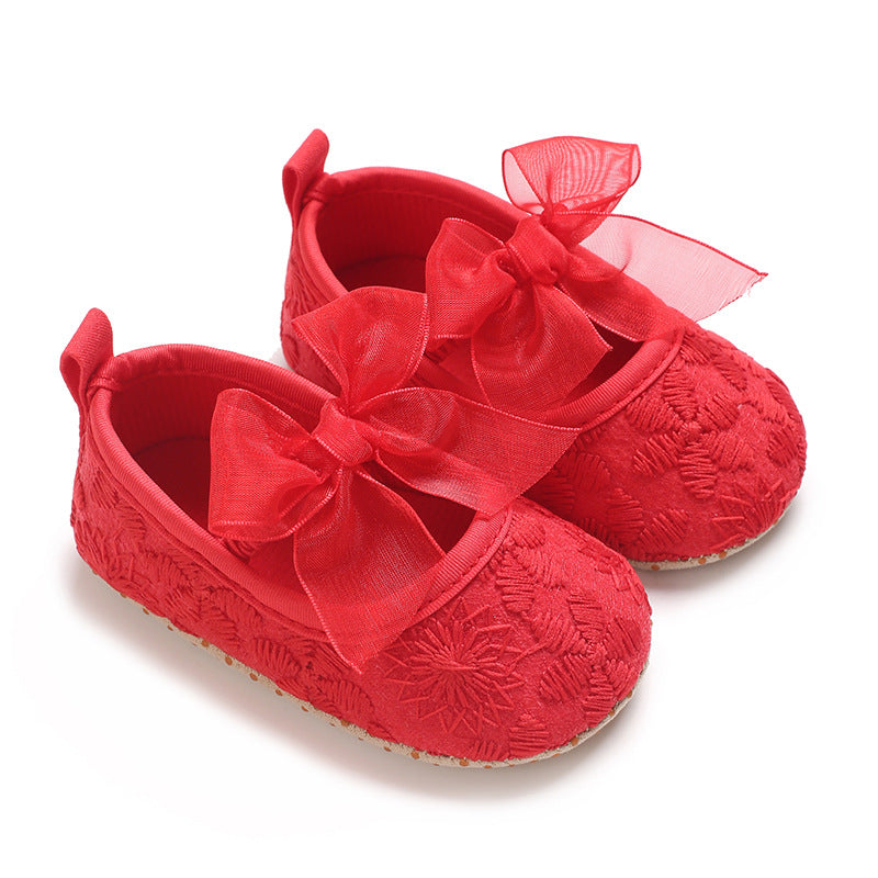 Children's Lace-Up Shoe with Bow