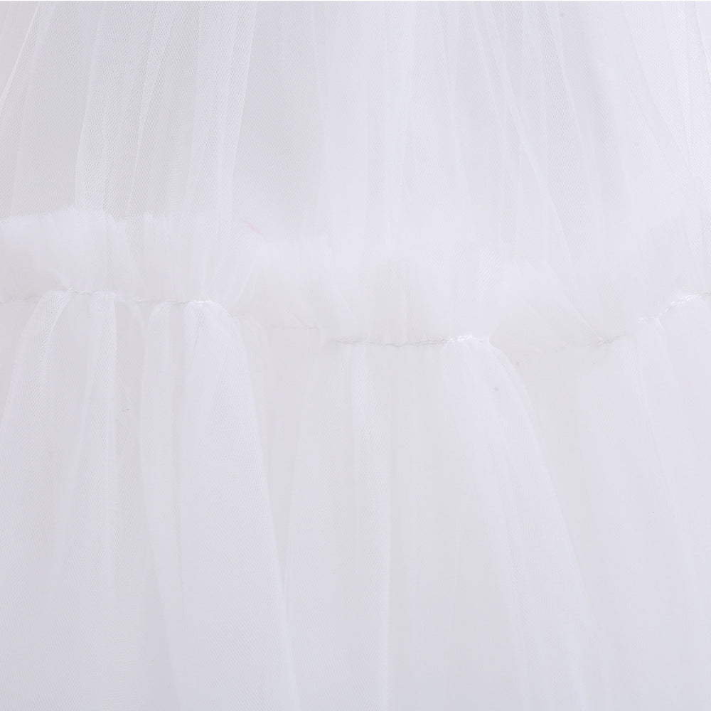 Tulle Sequins and Bow Party Dress