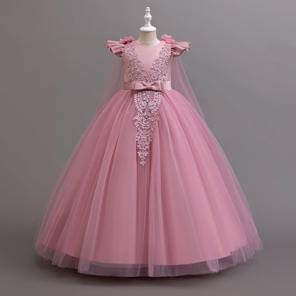 Long Lace Party Dress