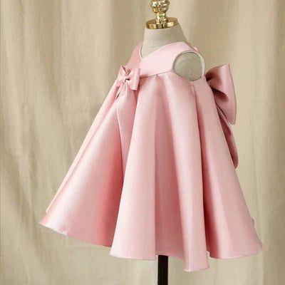 Pink Bow Children's Dress
