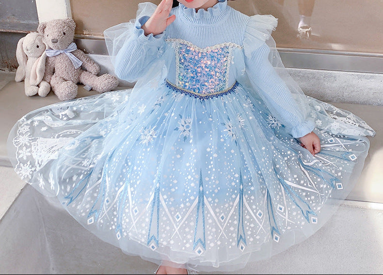 Bright Blue Party Dress