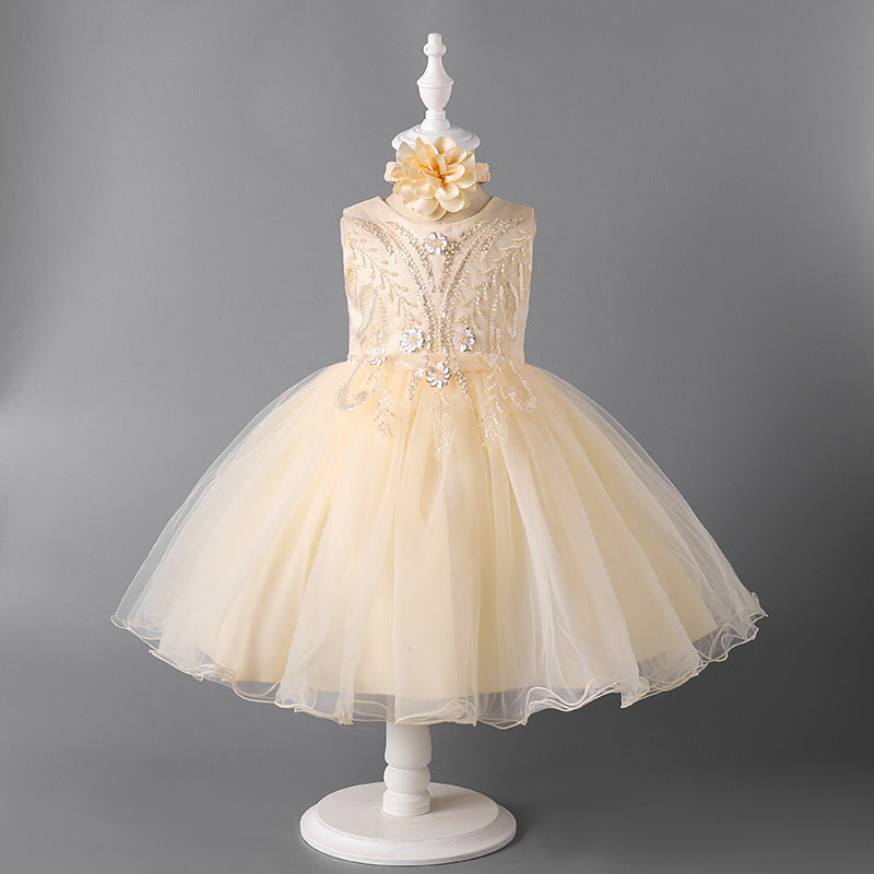 Bright Flower Children's Dress