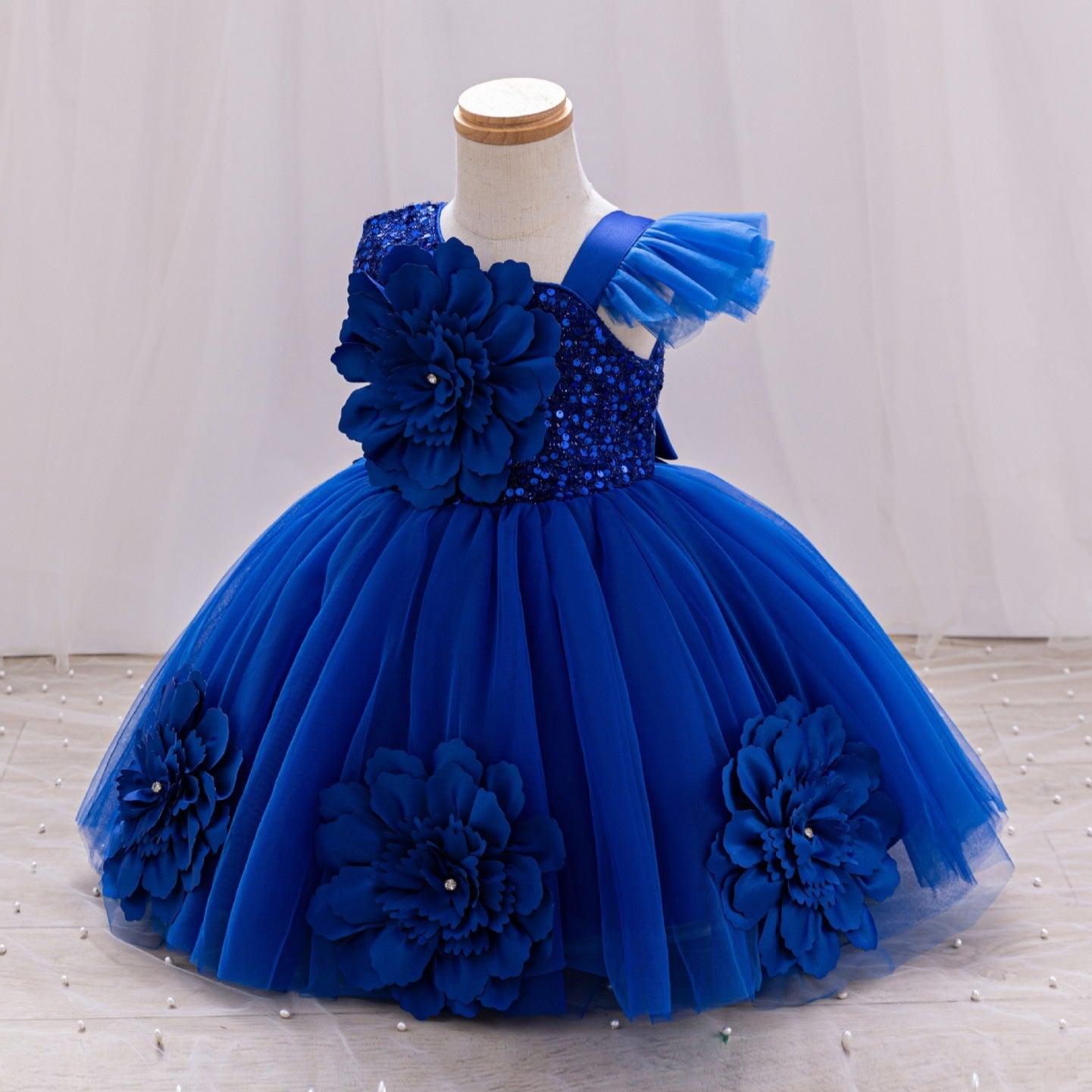 Children's Party Dress Flowers