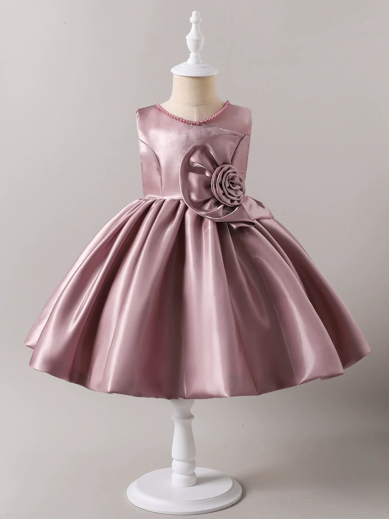 Pearl Flower Party Dress