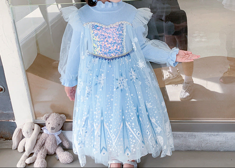 Bright Blue Party Dress