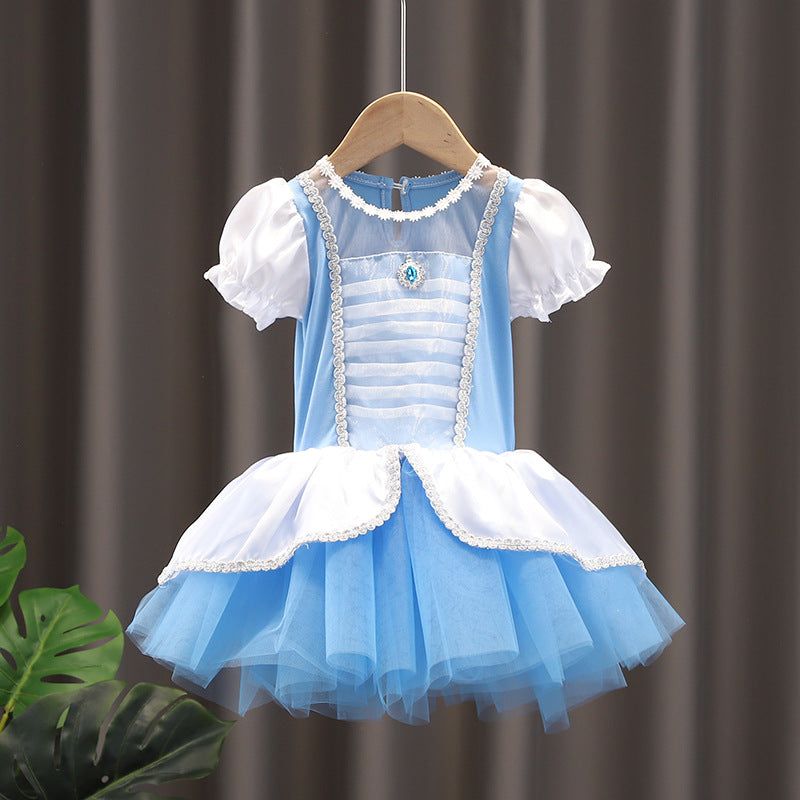 Blue Children's Party Dress