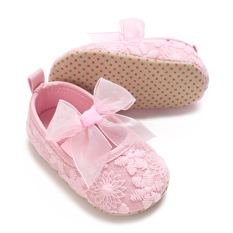 Children's Lace-Up Shoe with Bow