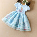 Children's Dress with Little Stars and Tulle