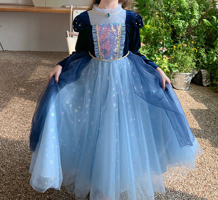 Bright Blue Party Dress