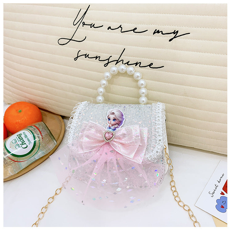 Children's Bag with Sparkly Bow